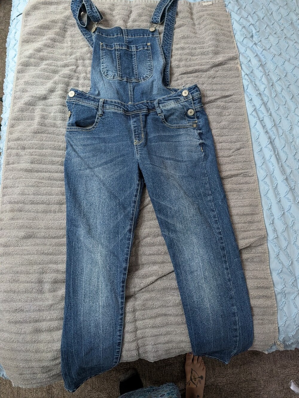 Wallflower Blue Denim Women's Overalls